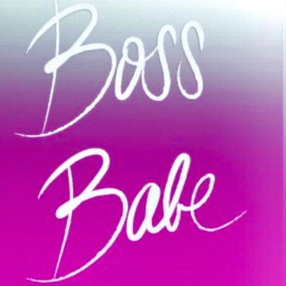 NIB iPad “ Boss Babe “ Snap-on Case for 9.7” iPads / Tablets  Pink Ombre - Picture 8 of 8